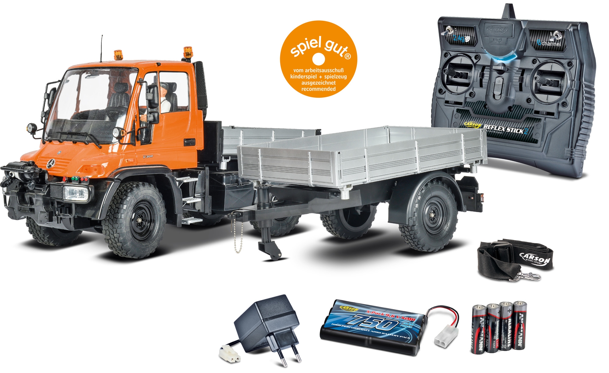 carson-500907213-1-Unimog-U300-mit-Kippanhänger-Gartenbau