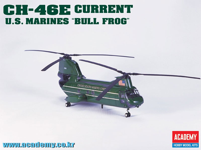 Academy / Minicraft CH-46E Current U.S. Marines Bull Frog #2226
