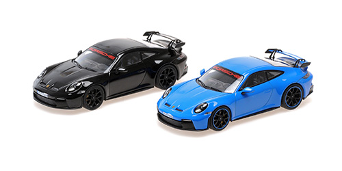 mini-412069200-2-Doppelset-Porsche-911-GT3-992-1-Sport-Auto-Supertest-25th-Anniversary-1999-2024