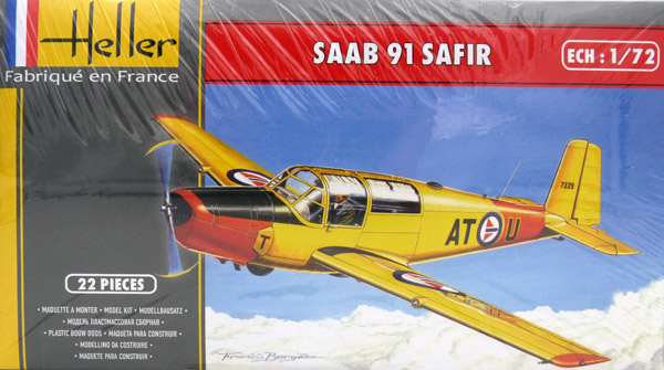 heller-80287-Saab-91-Safir-Tiefdecker-Trainer