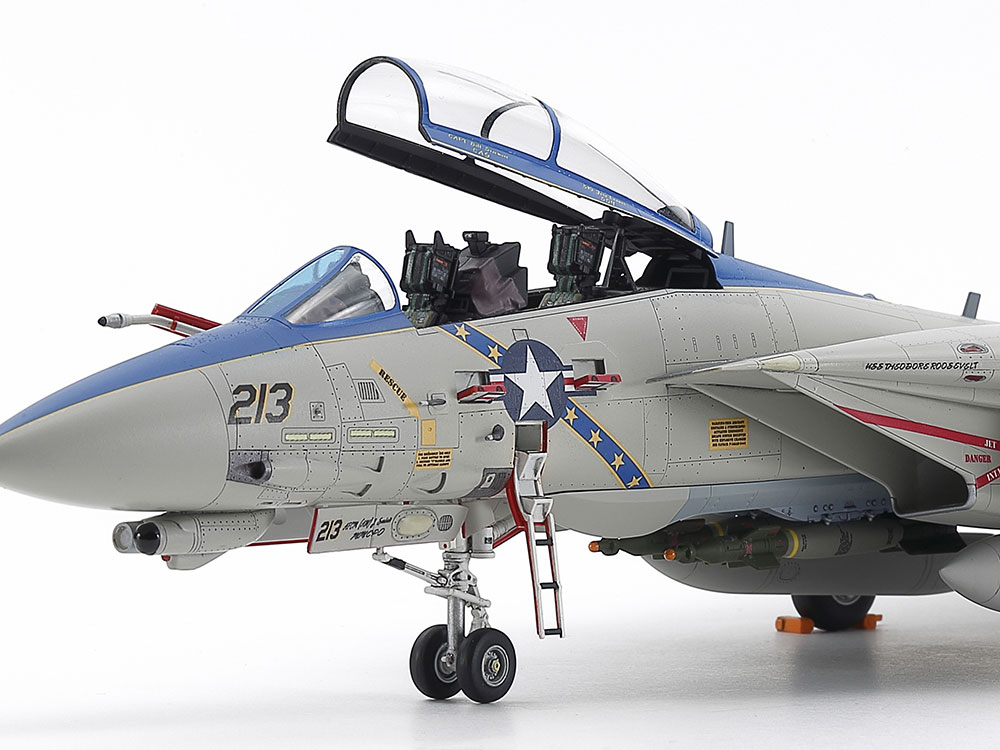 Tamiya-60795-8-Grumman-F-14D-Tomcat-Modellbausatz-Kabinenhaube