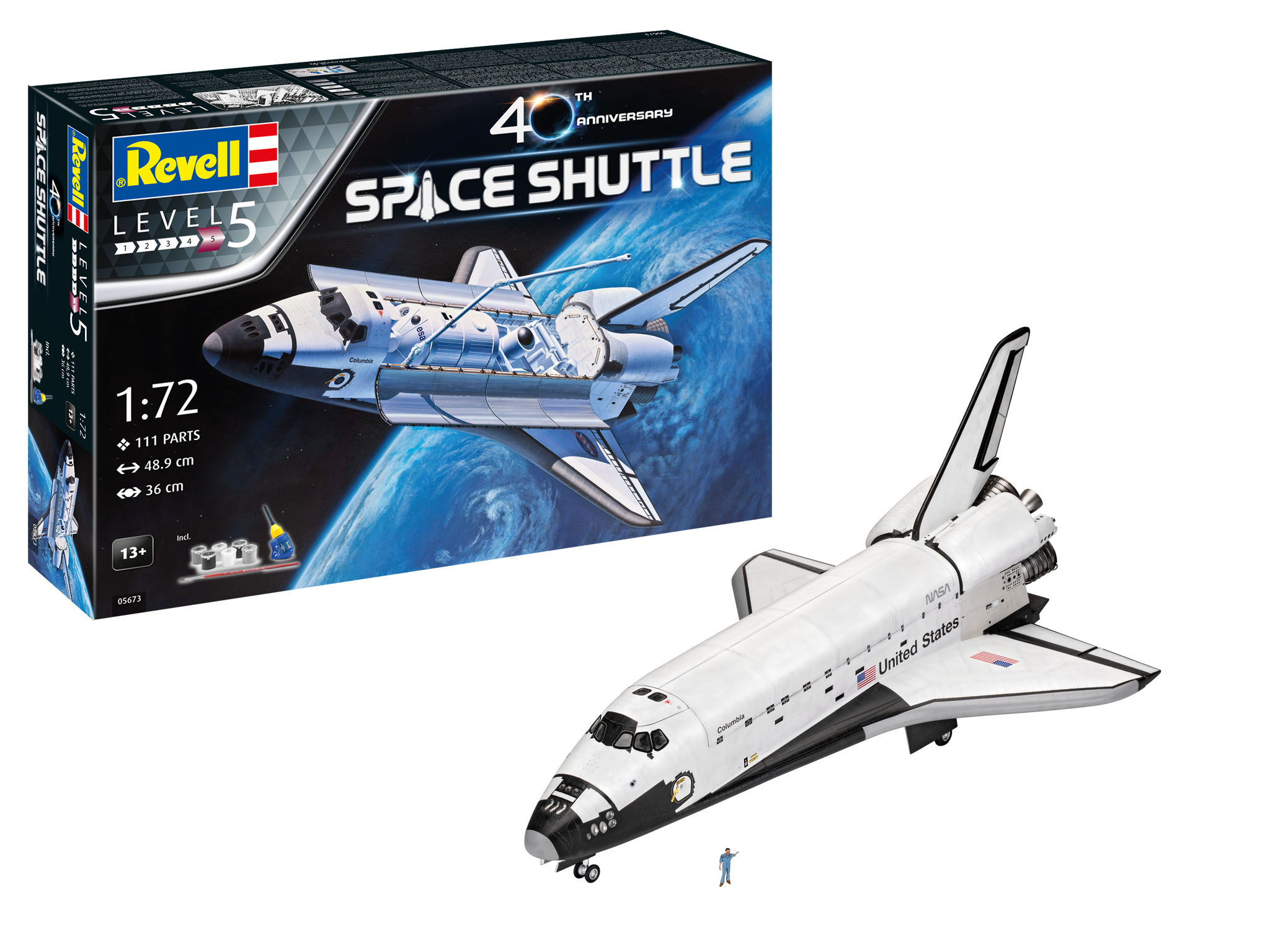 revell-05673-40th-Anniversary-Space-Shuttle-Bausatz