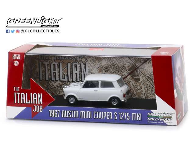 greenlight-86551-The-Italian-Job-Austin-Mini-Cooper-1275-S-MkII-white