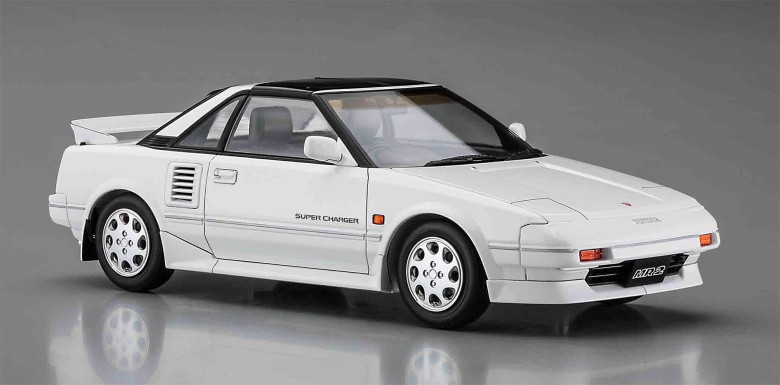 hasegawa-21145-Toyota-MR2-AW11-Late-Version-G-Limited-Super-Charger-T-Bar-Roof-1988-HC-45