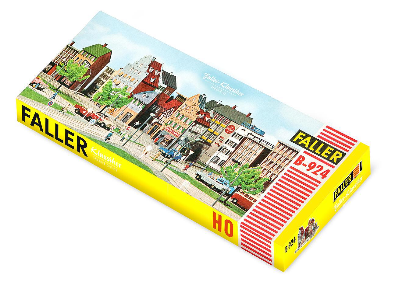 faller-109924-1-Altstadtblocks-Klassiker-Sammler-Edition-Retro-Vintage-Bausatz