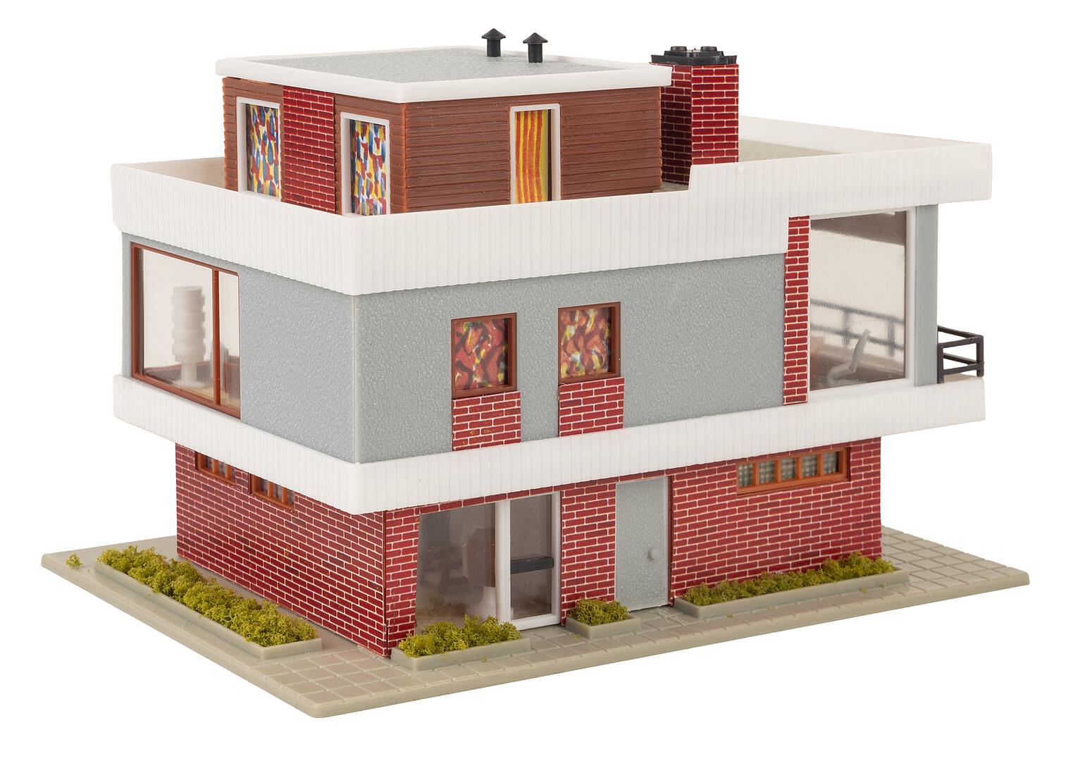faller-109257-3-Modernes-Haus-mit-Flachdach-Sammler-Edition-Retrobausatz faller-109257-3-Modernes-Haus-mit-Flachdach-Sammler-Edition-Retrobausatz
