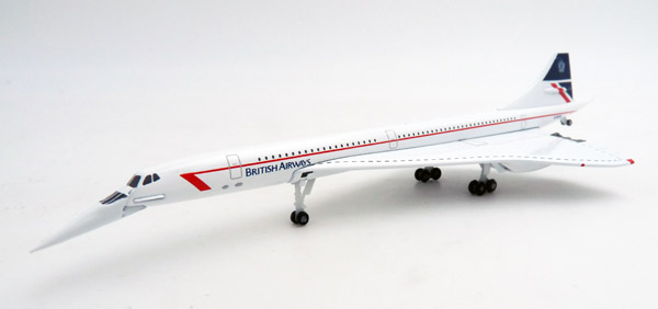 herpa-535625-British-Airways-Aérospatiale-BAC-Concorde-Landor-Colors-Reg-G-BOAG--Überschall-Jet