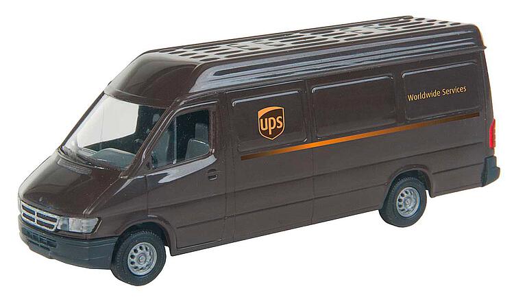 walthers-949-12200-1-UPS-Zustellfahrzeug-Lieferwagen-Paketdienst-Worldwide-Services-Lackierung