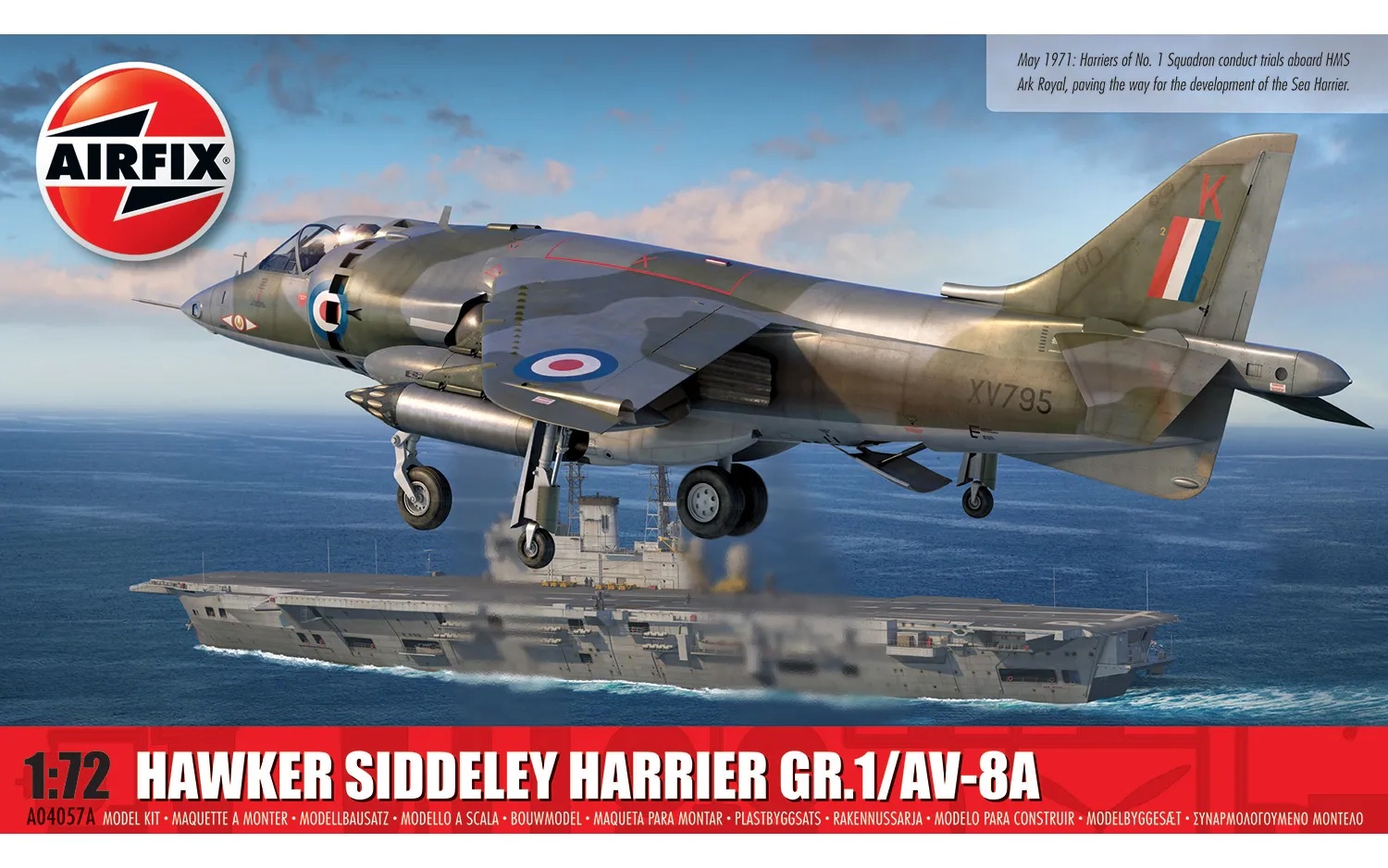 airfix-A04057A-Hawker-Siddely-Harrier-GR1-AV-8A-Senkrechtstarter