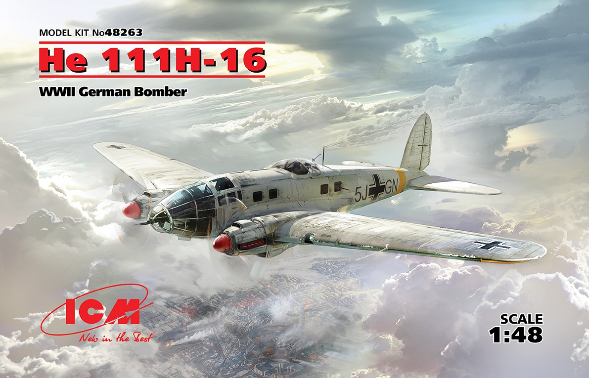icm-48263-Heinkel-He-111-H16-Zweimot-Bomber
