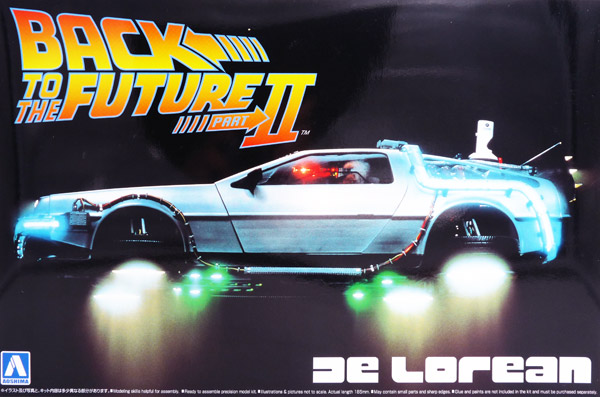 aoshima-4905083059173-BT-02-1-DeLorean-DMC-12-Zurück-in-die-Zukunft-Teil-II-Marty-McFly-Filmauto