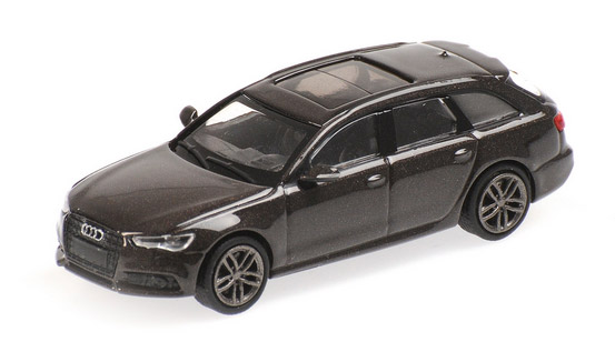 minichamps-870018111-Audi-A6-Avant-2018-braunmetallic