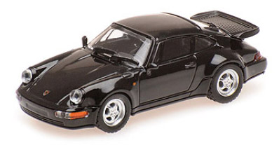 minichamps-870069104-Porsche-964-Turbo-schwarz-aircooled