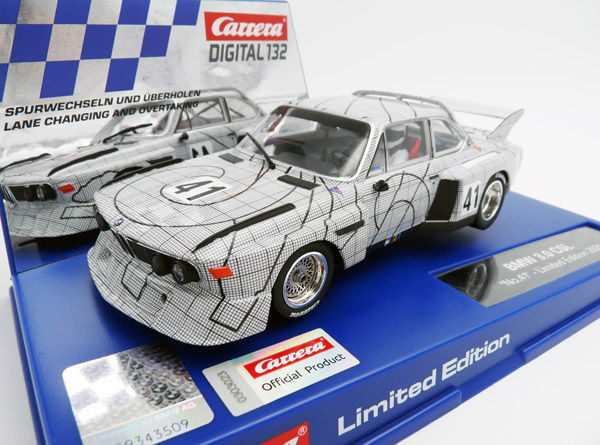 carrera-20030924-1-BMW-3-0-CSL-Sondermodell-2020-Art-Car-Frank-Stella-Le-Mans-1976-Millimeterpapier-limited carrera-20030924-1-BMW-3-0-CSL-Sondermodell-2020-Art-Car-Frank-Stella-Le-Mans-1976-Millimeterpapier-limited