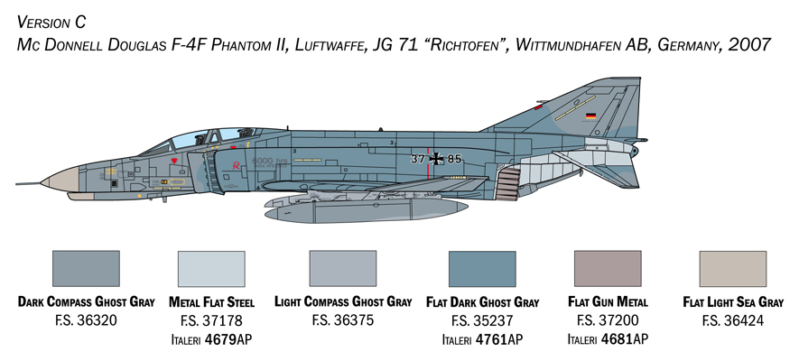 italeri-1448-3-F-4-E-F-Phanom-II-Luftwaffe-JG-71-Richthofen-Fliegerhorst-Wittmundhafen-Deutschland-2007