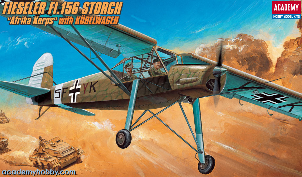 academy-2212-1-Fieseler-Storch-Afrika-Korps-VW-Kübelwagen