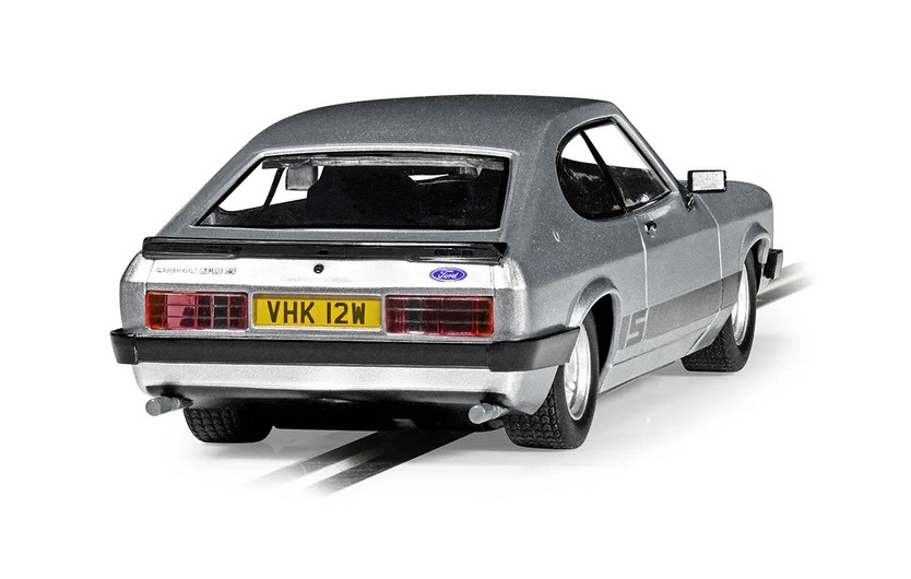 Scalextric-C4642-6-The-Professionals-Ford-Capri-Mk-III-twin-pack-Doppelset-silber-hinten