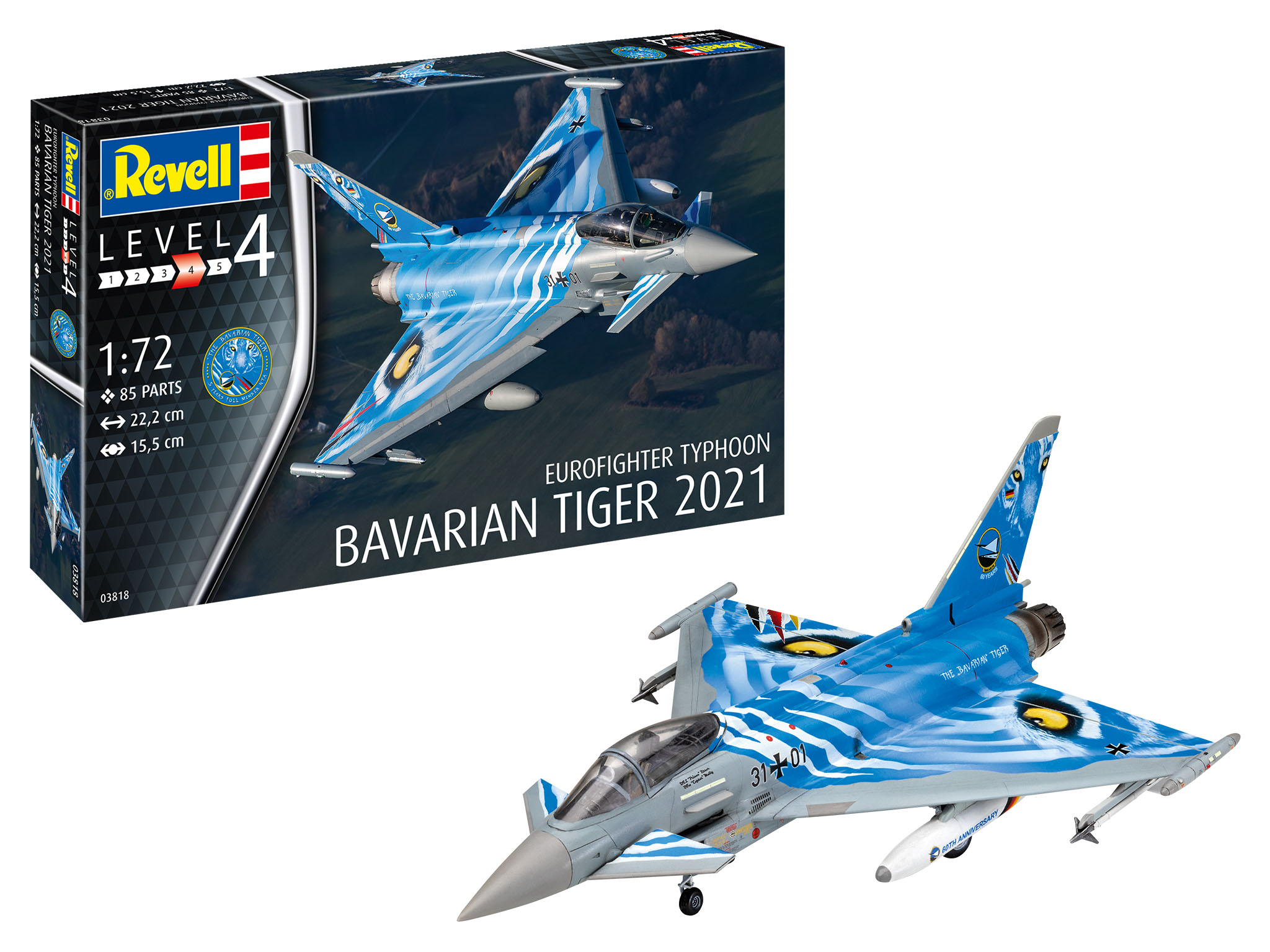 revell-03818-Eurofighter-Typhoon-Bavarian-Tiger-2021-Taktisches-Luftwaffengeschwader-74