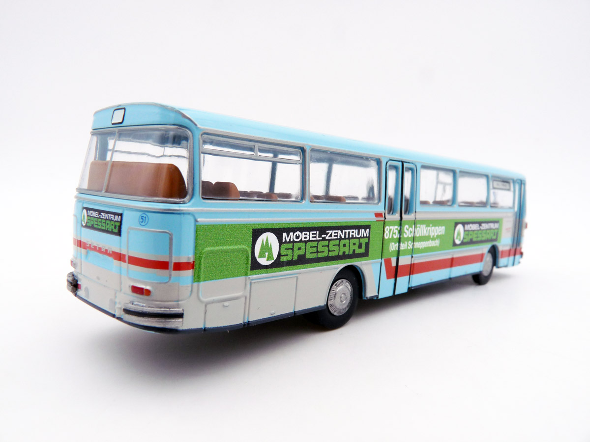 brekina-56113-2-KVG-Setra-S-140-ES-Möbel-Zentrum-Spessart-Schmidmeier-8752-Schneppenbach-Heckblech