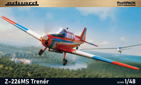 eduard-82182-1-Zlín-Z-226MS-Trenér-Tschechisches-Akrobatic-Kunstflugzeug-Trainer-Schulflugzeug-Tiefdecker-Sportflzeug