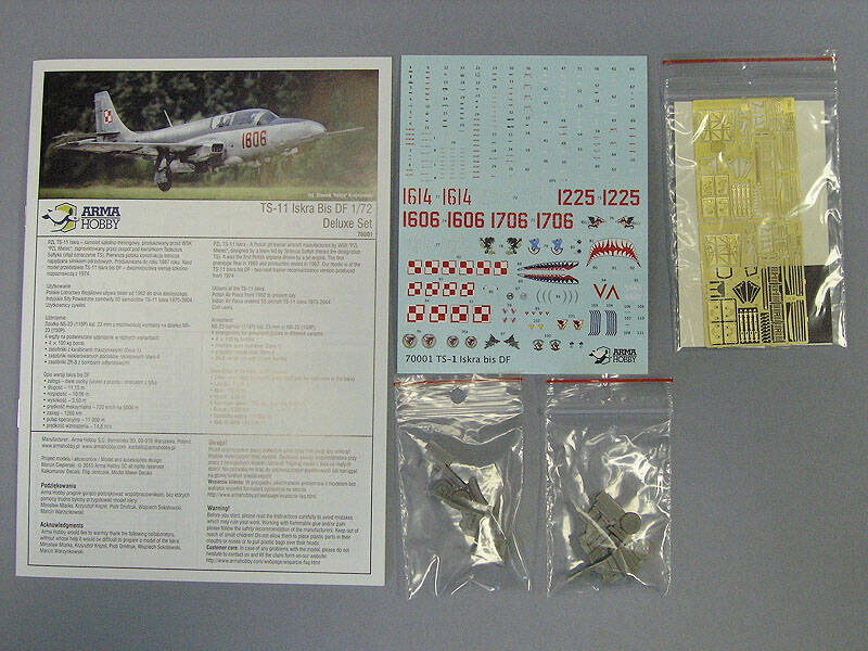 arma-hobby-70001-3-TS-11-Iskra-bis-DF-Deluxe-Doppelset-Polnische-Luftwaffe-Strahljäger-Kalter-Krieg-Cold-War