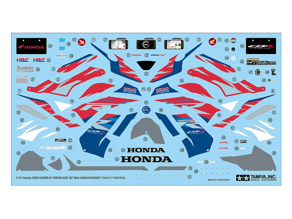 tamiya-14141-5-Honda-30th-Anniversary-Fireblade-SP-CBR1000RR-R-Superbike-Decals