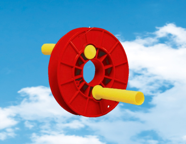 Günther-Flugspiele-1252-1-Seilrolle-mit-100-Meter-Drachenschnur-Nylon-Drachenleine-Drachengriff