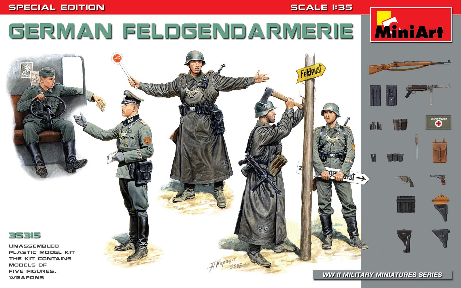 miniart-35315-1-Deutsche-Feldgendarmerie-Zweiter-Weltkrieg