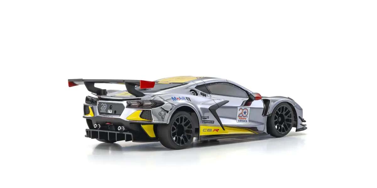 kyosho-32356CRY-3-Chevrolet-Corvette-C8-R-Chrome-20th-Anniversary-Kyosho-America