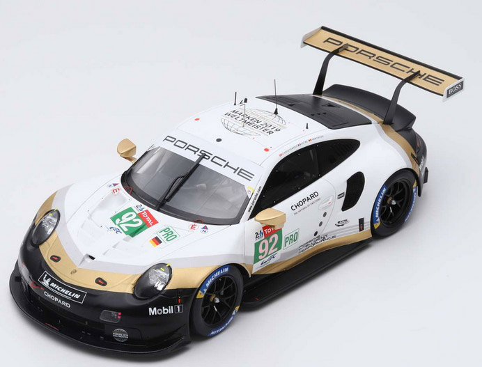 spark-87S151-Porsche-911-RSR-GT-Team-92-LMGT-Pro-24h-Le-Mans-2019 spark-87S151-Porsche-911-RSR-GT-Team-92-LMGT-Pro-24h-Le-Mans-2019