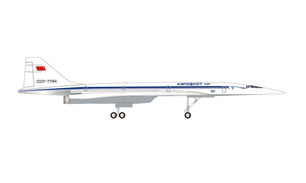 herpa-562720-Tupolev-TU-144S-Le-Bourget-1975-CCCP-77114-Überschall-Jet