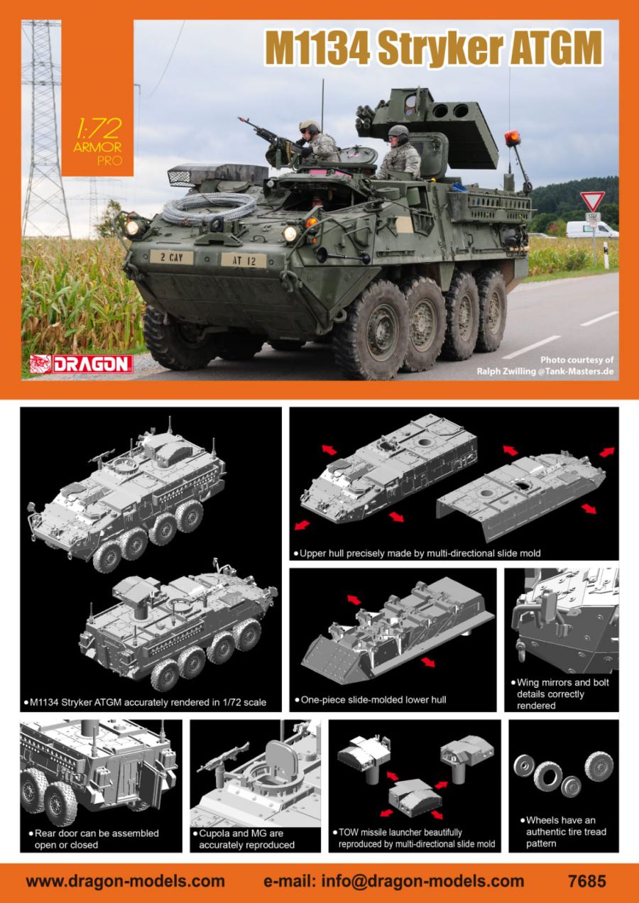 dragon-7685-M1134-Stryker-ATGM-Radpanzer dragon-7685-M1134-Stryker-ATGM-Radpanzer