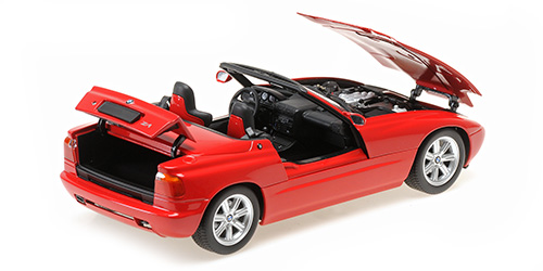 minichamps-180020105-4-BMW-Z1-Roadster-toprot-1988-Endschalldämpfer