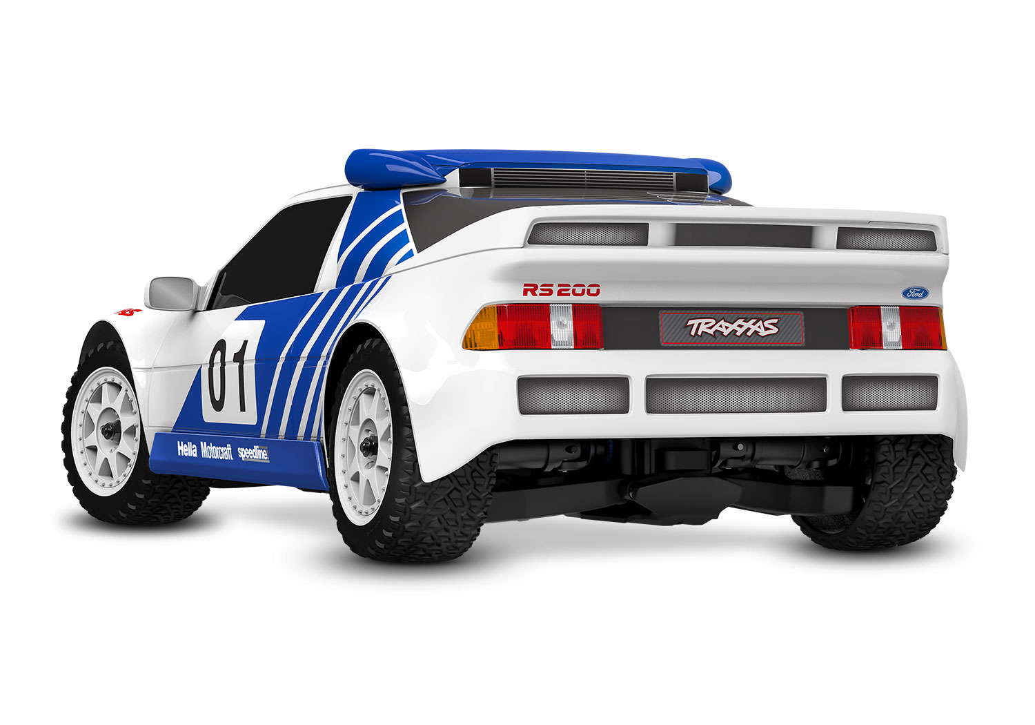 traxxas-1080461-3-Mini-Rally-VXL-Ford-RS200-Group-B-Brushless-RC-Auto