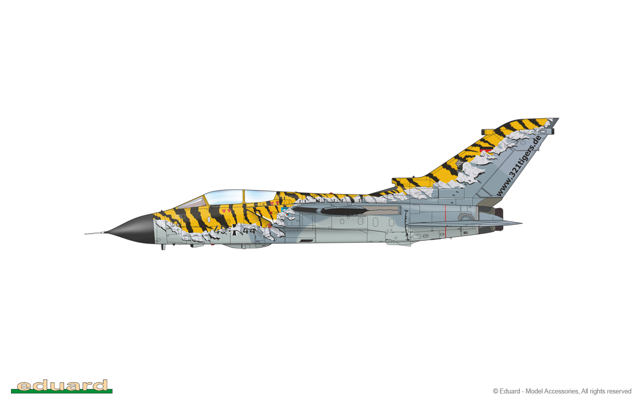 eduard-11154-6-Panavia-Tornado-ECR-Deutsche-Luftwaffe-limited-edition-AG51-Schleswig-321tigers