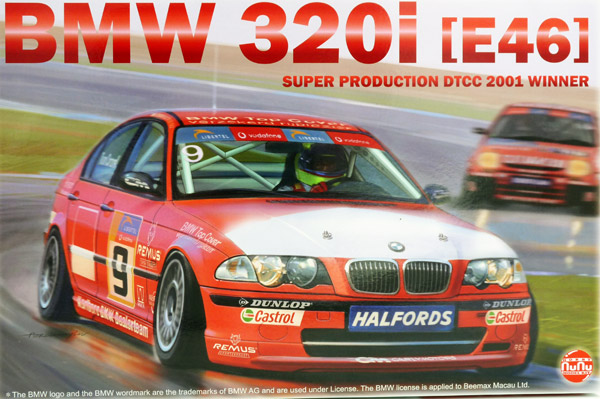 platz-nunuhobby-PN24007-1-BMW-320i-E36-Touringcar-Tom-Coronel-DTCC-2001-Winner-Super-Production