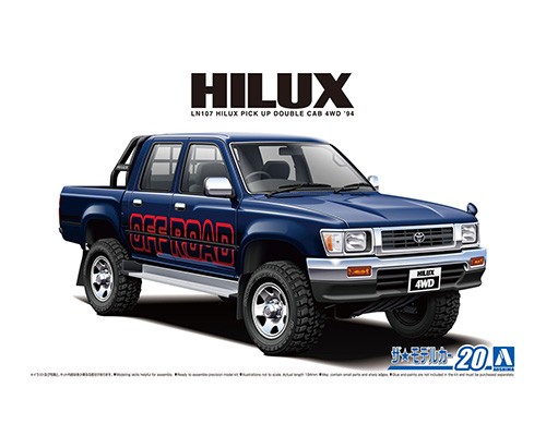 aoshima-4905083062173-Toyota-Hilux-Pick-Up-Double-Cab-4wd-LN107-1994