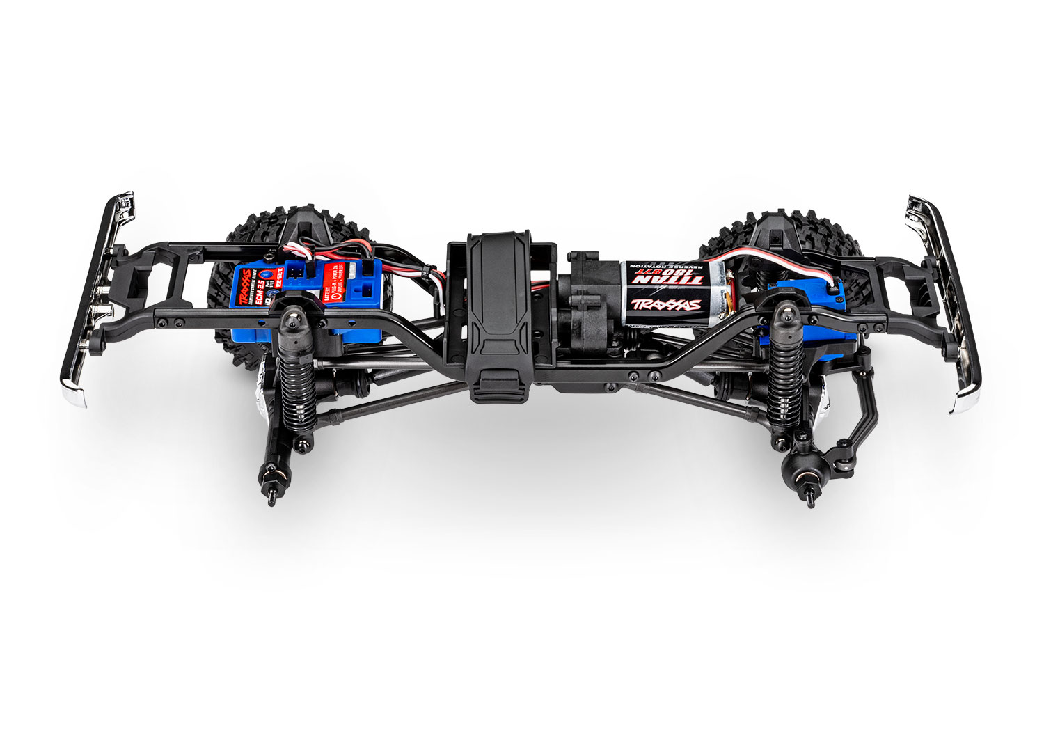 Traxxas-97044-1-BRWN-4-High-Trail-Edition-TRX4M-Ford-F150-Ranger-braun-Leiterrahmen