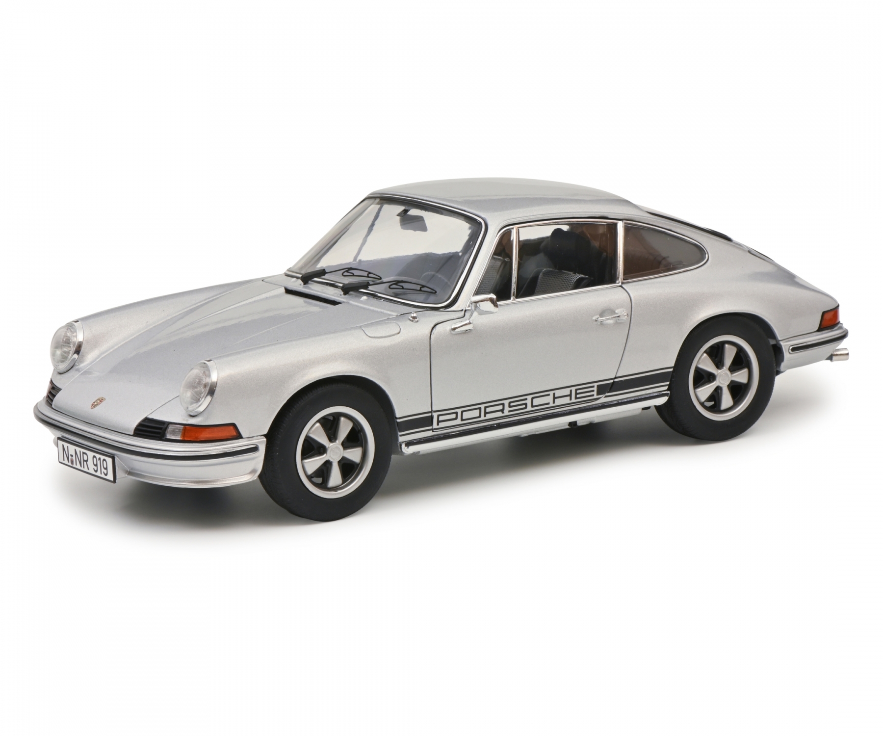 schuco-450047000-1-Porsche-911-S-Coupé-silber-Elfer-luftgekühlt-ursprünglich