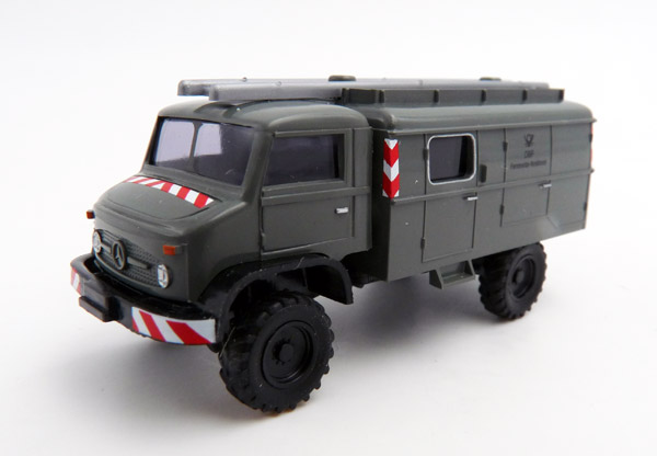 wiking-036002-Mercedes-Benz-Unimog-S-404-Fernmelde-Notdienst-Deutsche-Bundespost-DBP-grau wiking-036002-Mercedes-Benz-Unimog-S-404-Fernmelde-Notdienst-Deutsche-Bundespost-DBP-grau