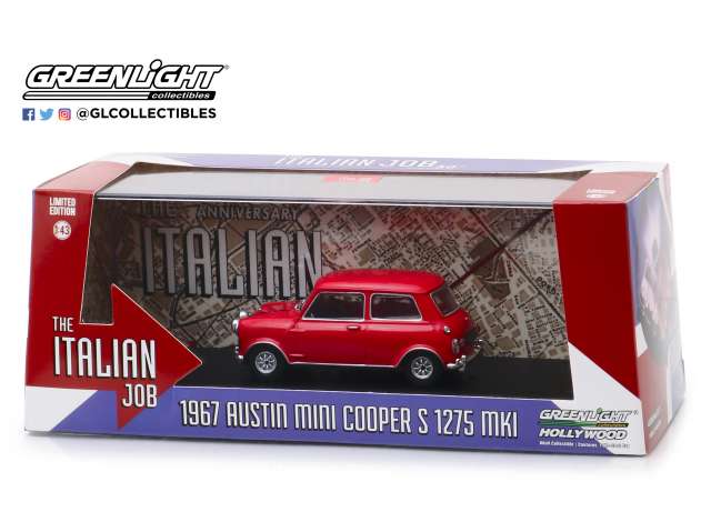 greenlight-86550-The-Italian-Job-Austin-Mini-Cooper-1275-S-MkII-red
