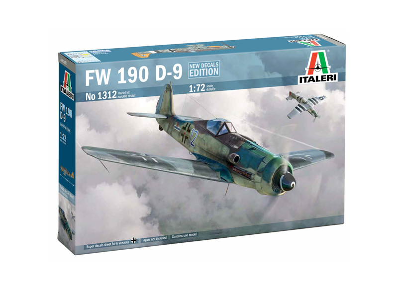 italeri-1312-Focke-Wulf-Fw-190-D-9-Plastikmodellbausatz