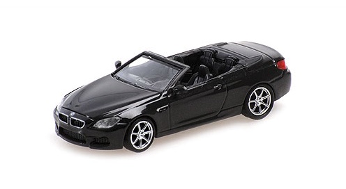 minichamps-870027334-BMW-M6-Cabrio-2015-schwarz-metallic