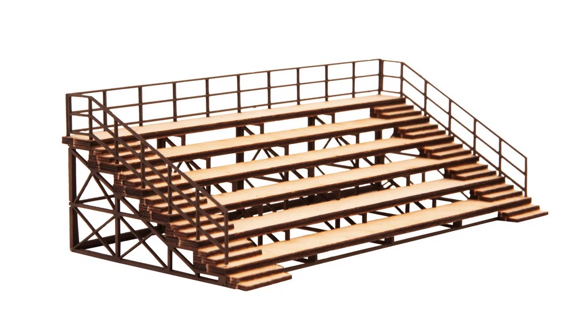 Noch-66828-7-micro-motion-Ritterturnier-Tribüne-Pöbel