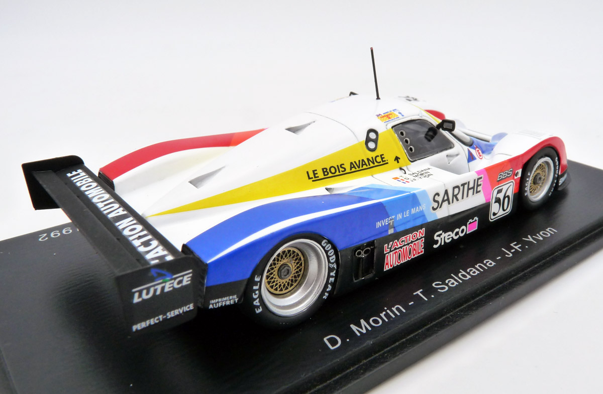 spark-S3542-2-Cougar-C-28-LM-Courage-Compétition-24h-Le-Mans-1992-Morin-Saldana-Yvon-56-Group-C