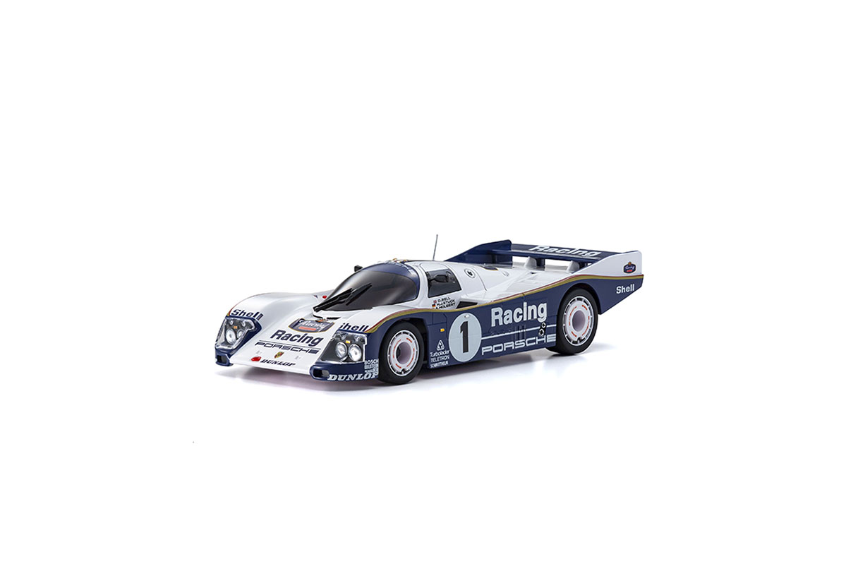 kyosho-32363PR-2-Porsche-962C-LH-Coupé-Gruppe-C-Sportwagen-No-1
