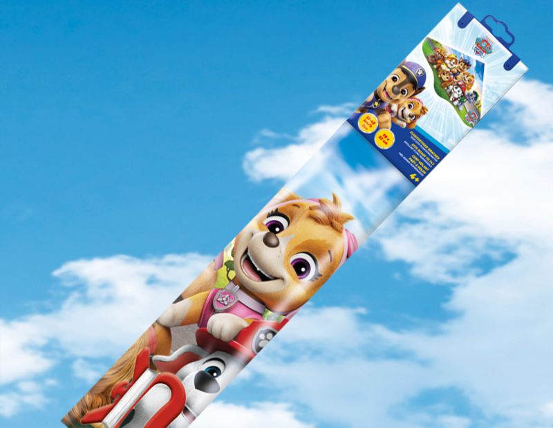 Günther-Flugspiele-1281-2-Paw-Patrol-Adventure-Kinderdrachen-Garten-Partyspaß-Flugdrachen-Packung