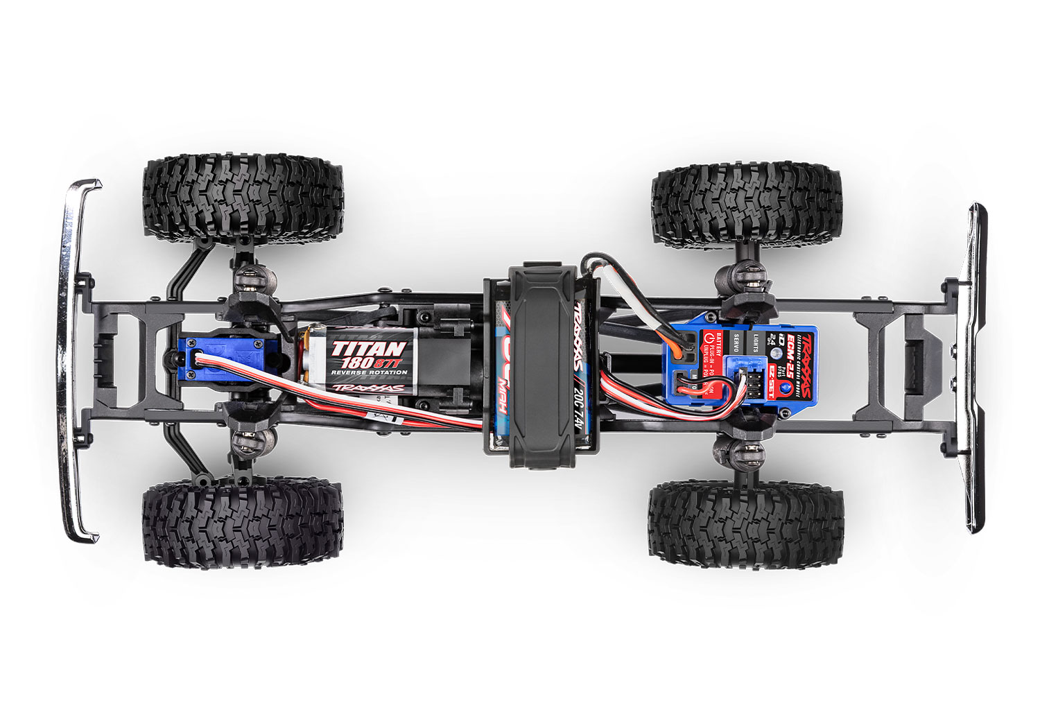 Traxxas-97044-1-BRWN-3-High-Trail-Edition-TRX4M-Ford-F150-Ranger-braun-Elektronik