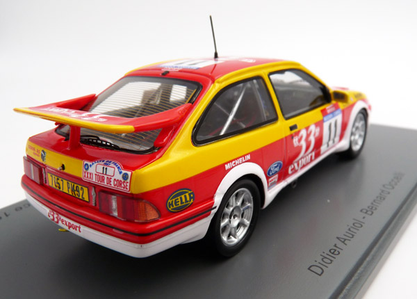 spark-S8703-2-Ford-Sierra-RS-Cosworth-Tour-de-Corse-1987-Auriol-Occelli spark-S8703-2-Ford-Sierra-RS-Cosworth-Tour-de-Corse-1987-Auriol-Occelli