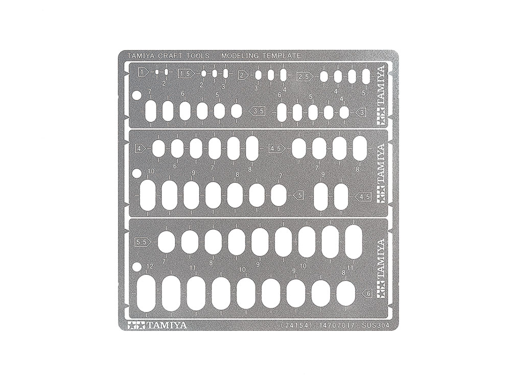 tamiya-74154-Modeling-template-rounded-rectangles-Gravurschablone